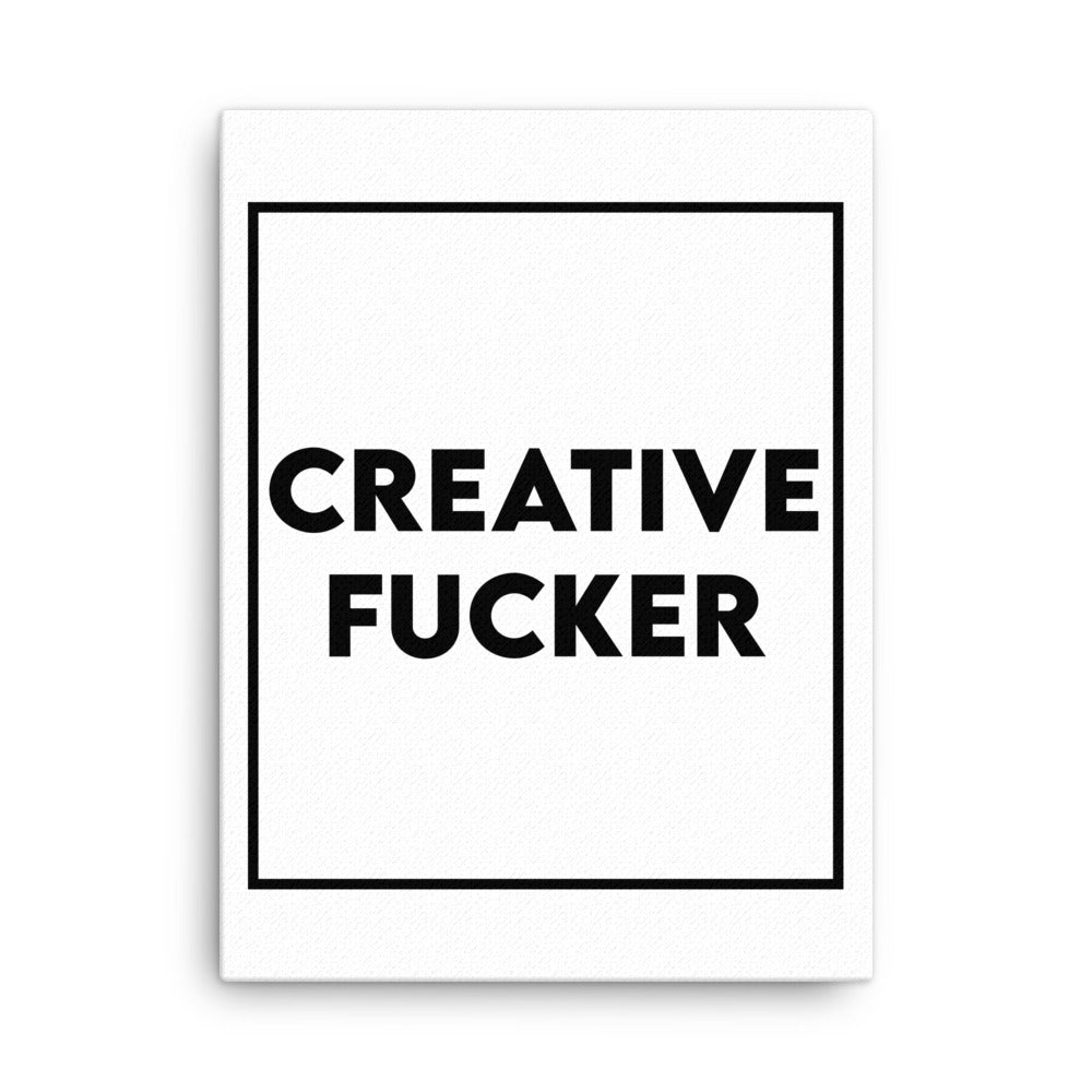 Creative F#cker Canvas