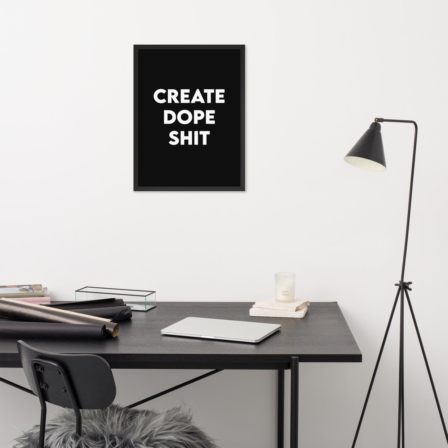 Create Dope Sh#t Framed Poster