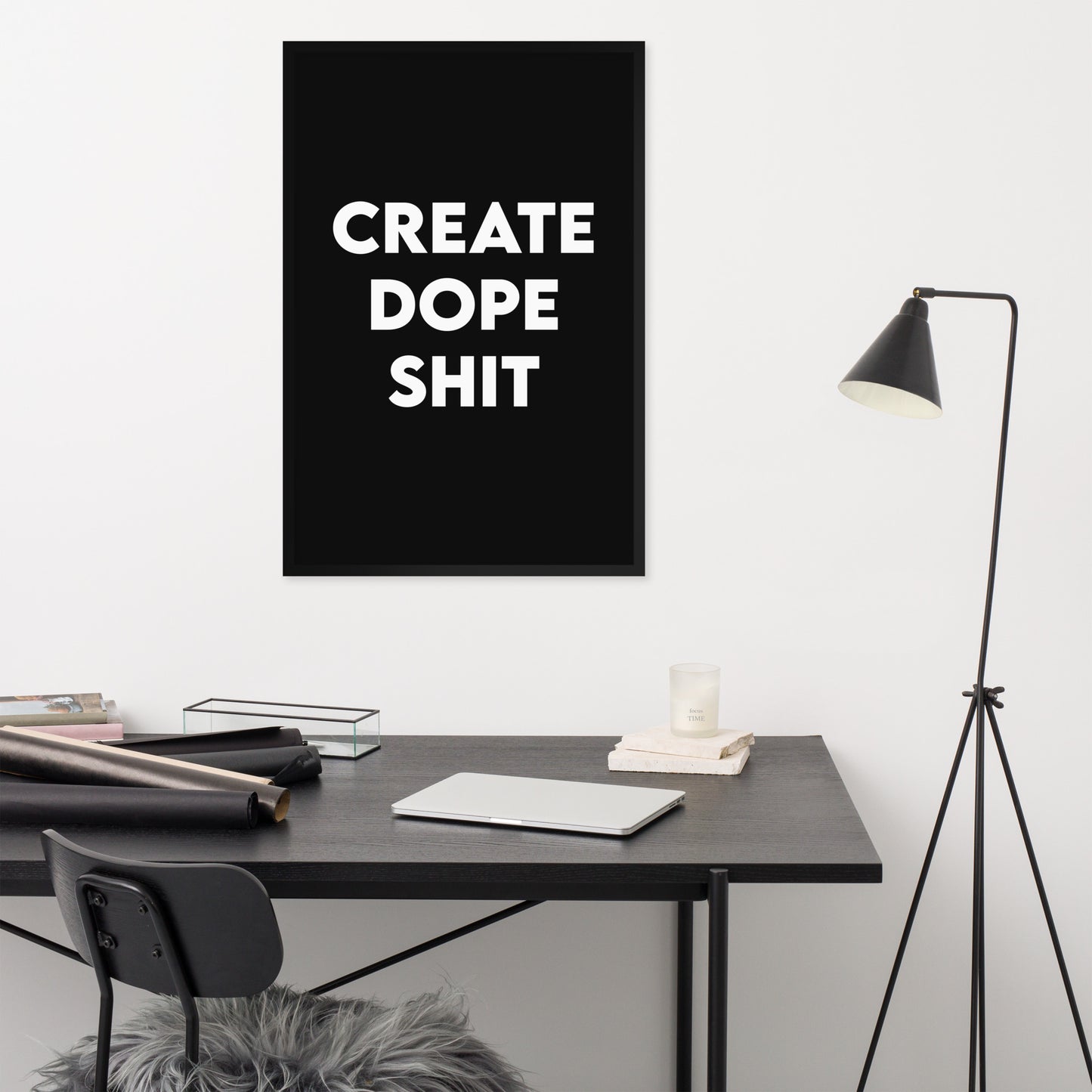 Create Dope Sh#t Framed Poster